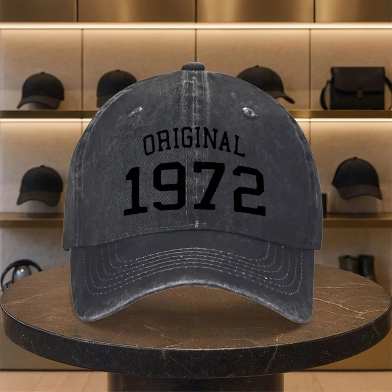 1972 Digital Pattern Print Baseball Cap Unisex Adjustable Comfortable Multiple Colors