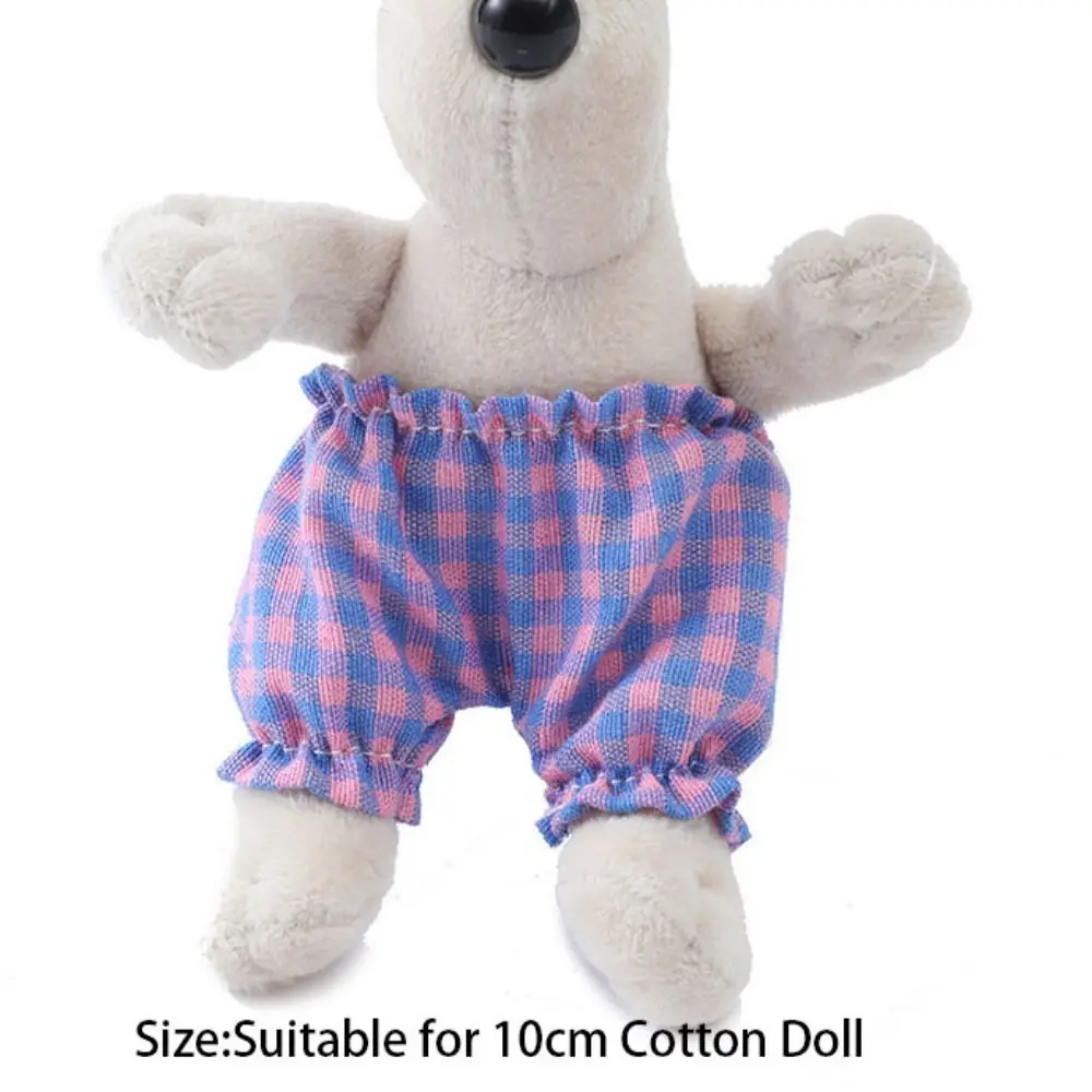 10cm Cotton Doll Suit Casual Wear Pants Trousers Clothes Cotton Doll Fashion Lantern Pants Shorts DIY Doll Accessories Kids Toys