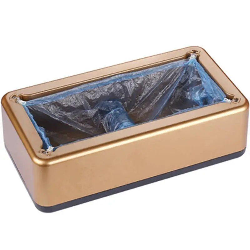 Automatic Home Use Shoe Cover Machine Disposable Shoe Covering Device Easy to Use Home Cleaning Tool ABS Material