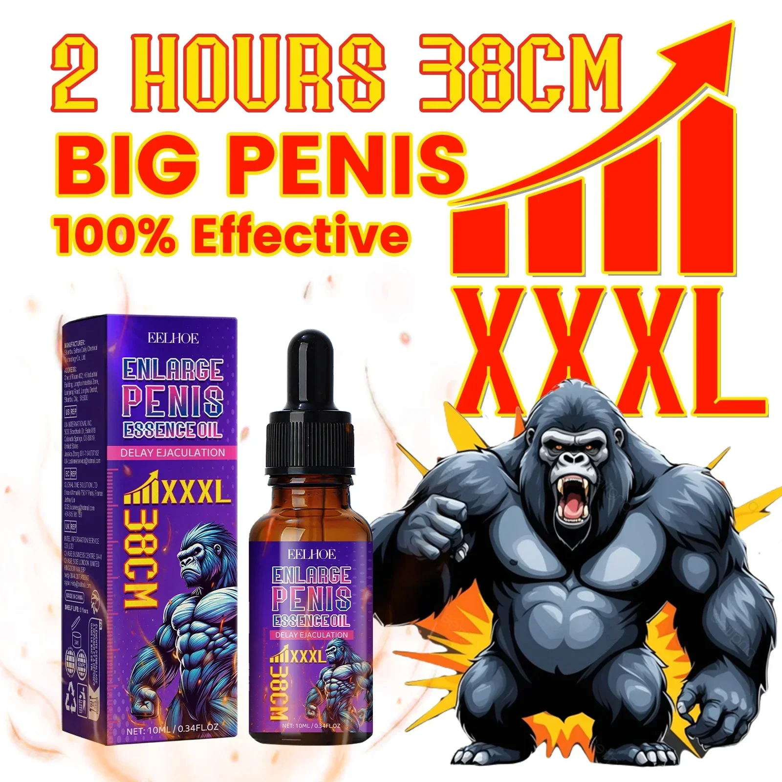 men fashion XXXL Penis Enlargement Man Big Dick Help Male Potency Penis Growth Delay Sexual Penis Increase Men Health Care