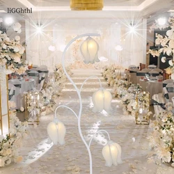 Modern Wedding Lights, Holiday Lights Atmosphere LED Lights Party Stage Road Lead Small Flowers Background Decoration Floor Lamp
