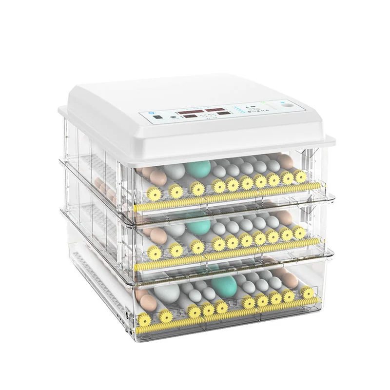 Automatic ABS Egg Incubator for 176 Chicken & Turkey Eggs New Style Stainless Steel & Plastic Machine Motor Home Use