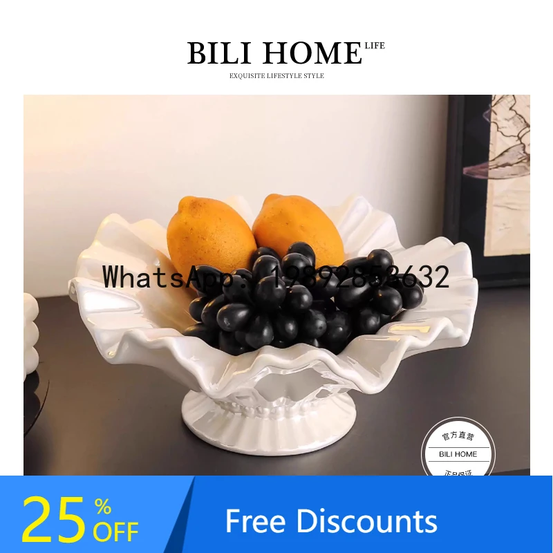 

YFY Fruit Plate Living Room Home Modern Simple Light Luxury High-end Fruit Plate Exquisite High-end Snacks
