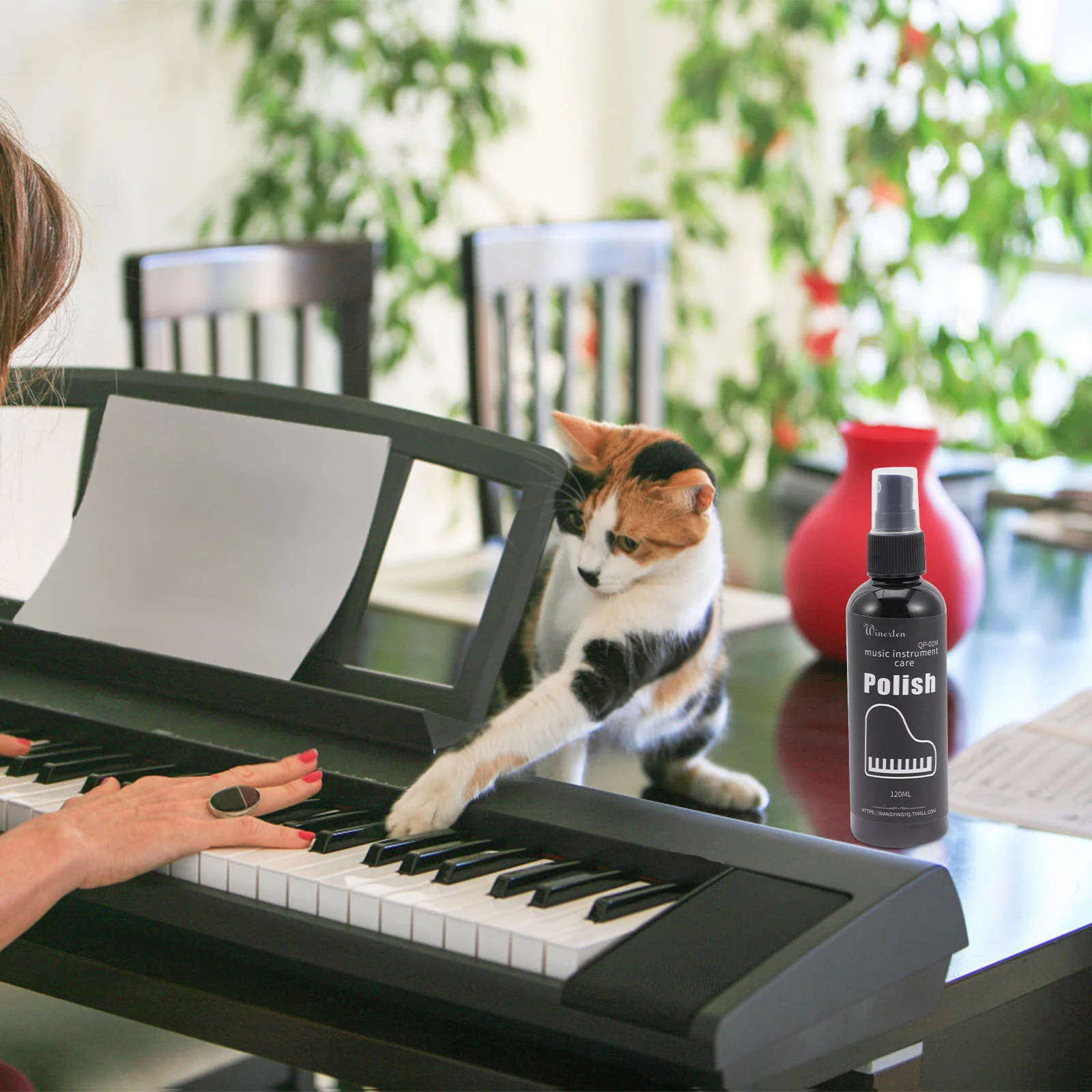 

Portable Professional Guitar Cleaner Household Ukulele Violin Piano Accessory Convenient Guitar Polish Piano Cleaner