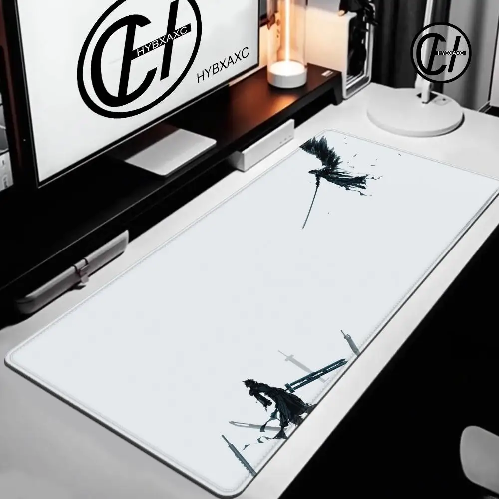 F-Final Fantasy Mouse Pad Gamer XL Large New Mousepad XXL keyboard pad Desk Mats Office Carpet Soft Computer Desktop Mouse Pad