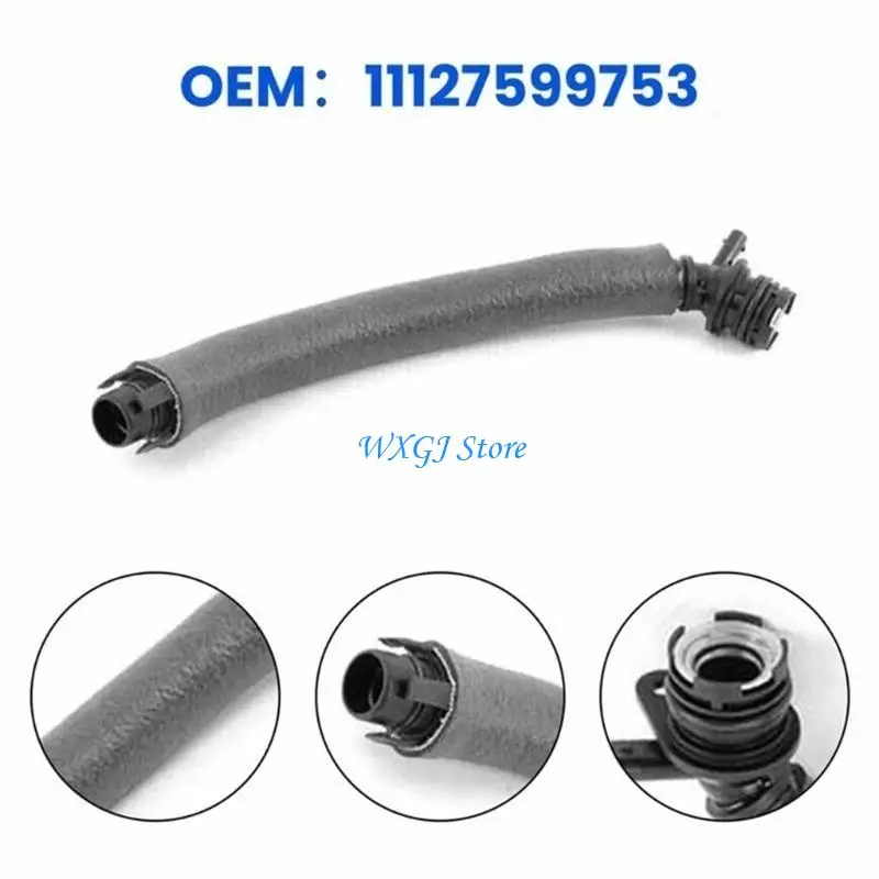 

37JE 11127599753 Engine Crankcase Breather Vent Hose Exhaust Pipe for F20 F30 335I