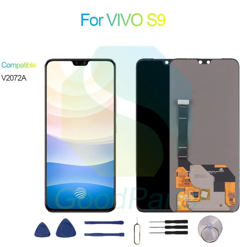 

For VIVO S9 Screen Display Replacement 2400*1080 V2072A For VIVO S9 LCD Touch Digitizer