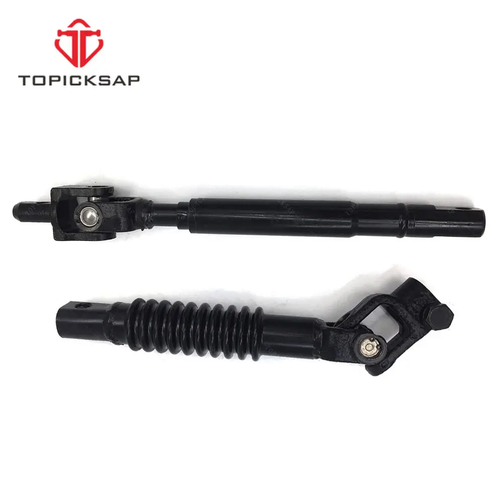 TOPICKSAP Intermediate Steering Shaft Upper & Lower for Chevrolet Silverado 1500 1999 2000 2001 2002 2003 2004 2005 2006 2007