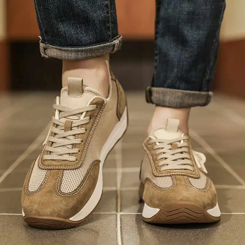 

Демисезонные мужские ботинки Platforme, черные повседневные кроссовки, дизайнерская вулканизированная обувь, спортивные лоферы, забавные удобные кроссовки Krasovka