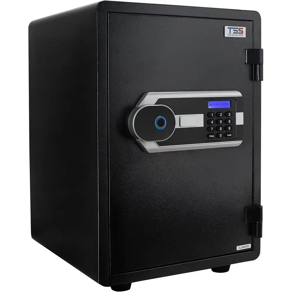 

Fingerprint Biometric Safe with PIN Code Entry for Firearms, Documents, and Valuables