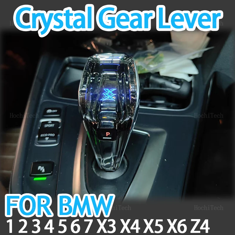 

Crystal LED Gear Shift Knob Shift Head Crystal Gear Lever Head Auto Part for BMW F20 F21 F22 F30 F10 F18 G20 G30 G01 G02 G05 G01