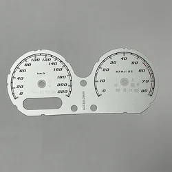 Motorcycle Meter Sticker Disc For Harley Davidson Street Glide 2010-2014 Speedometer Odometer Instrument Tachometer Paper Faces