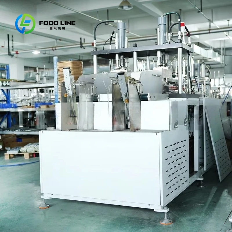 Fully Automatic Customized Fruit Carton Box Making Machine Disposable Octagonal Paper Lunch Box Forming Equipment Easy Operation