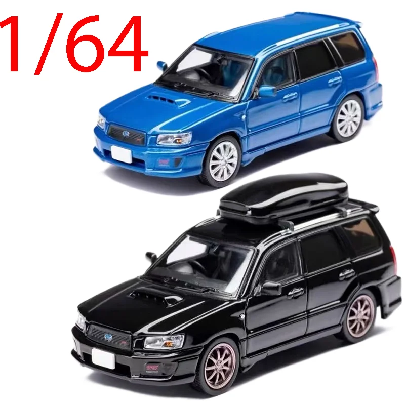 Diecast 1/64 Schaal Subaru Legering Model Auto Subaru Forester Speel Voertuigen SUV Station Wagon Collectible Speelgoed voor Jongens