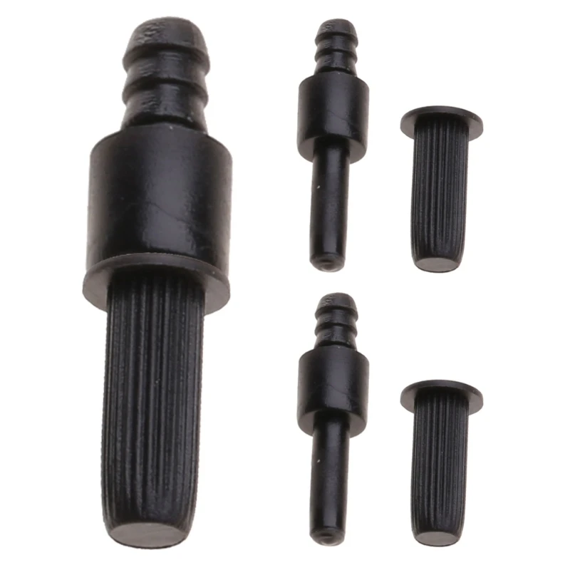 1 Set Speaker Grill Pegs & Socket AUX Buckles Fastener Plastic Screws Part for Speaker Accessories