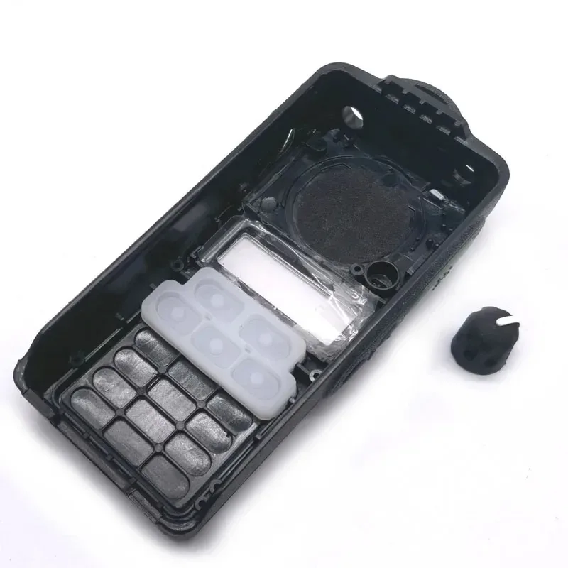 Front Case Included Knobs & Keyboard Limited Front Outer Housing Cover Shell for Motorola Walkie Talkie EP350 CP1300 CP185 Radio