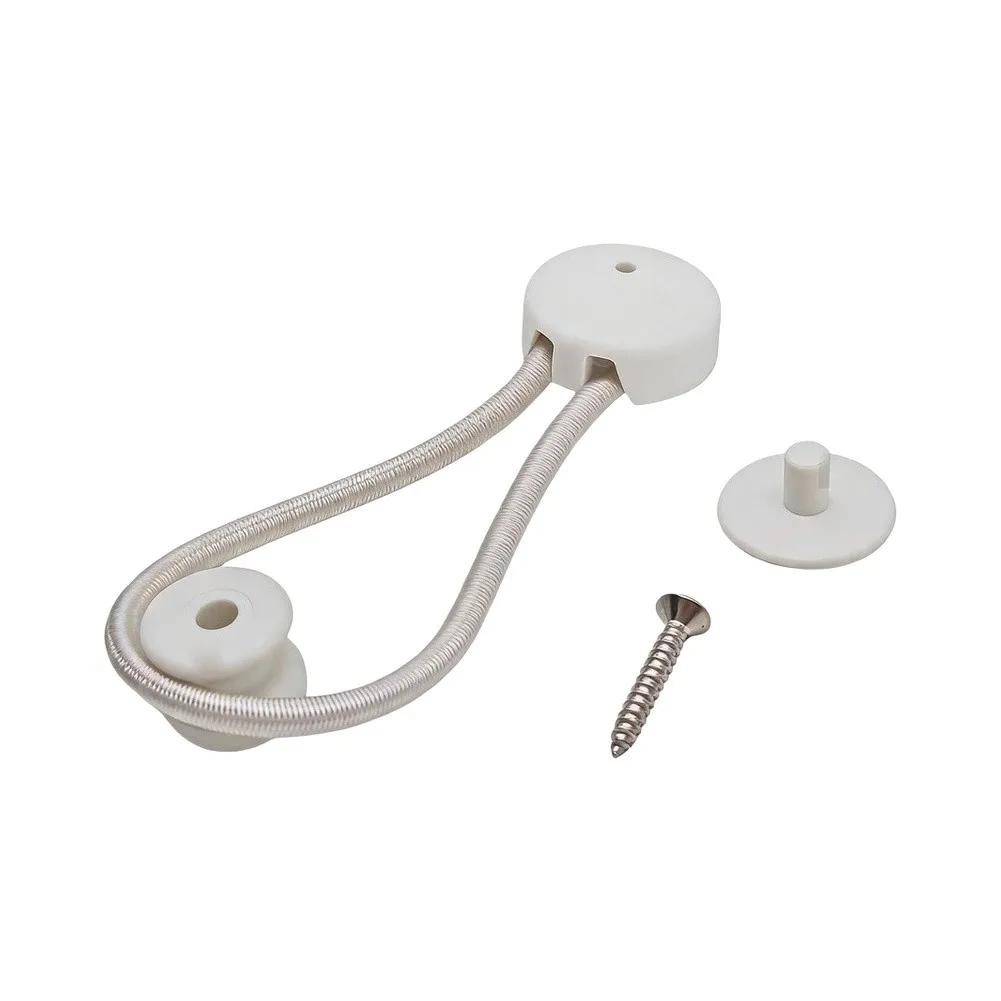 5pcs Shock Cord Fastener Bungee Cord Clip With Knob Boat Truck Canvas Cover Tarp Bungee Cord Snap Clip With Knobs Pull Tie