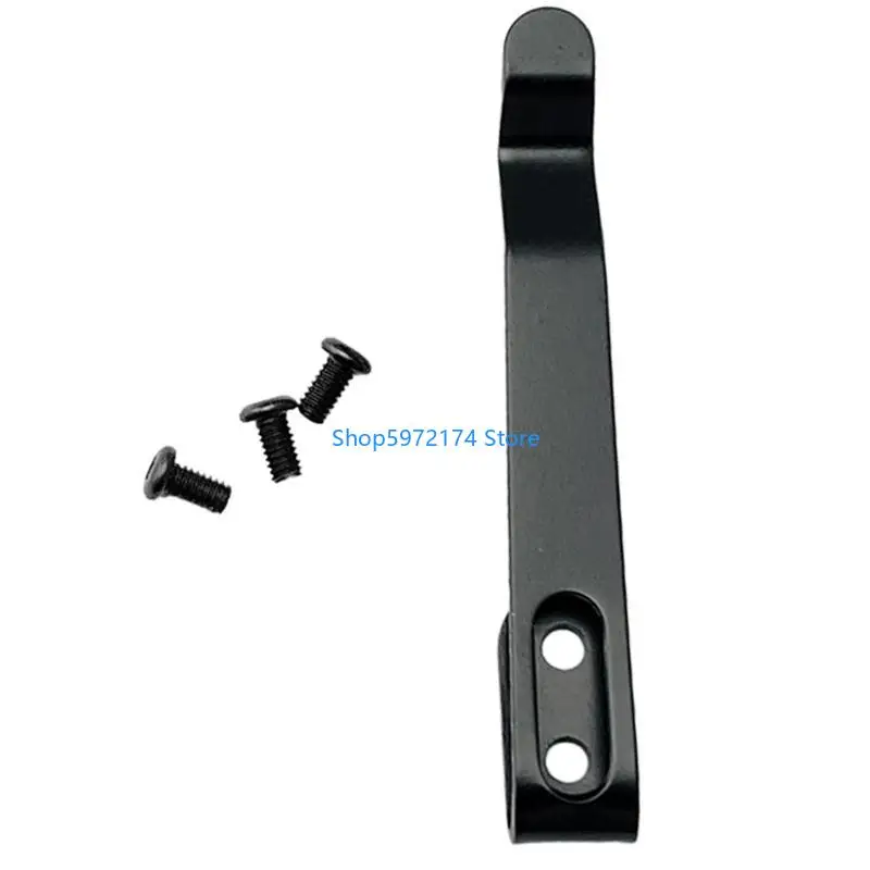 Y3NB DIY Folding Knife Clip Stainless Steel Pocket Clips Back Clamps For Folding Knife Pocket Clip With Stainless Steel Screw