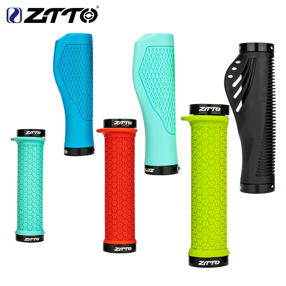 Ztto Fahrrad griffe Weich gummi MTB Lenker griffe Ergonomische stoß feste rutsch feste Lenker abdeckung Dual Lock Lenker griffe
