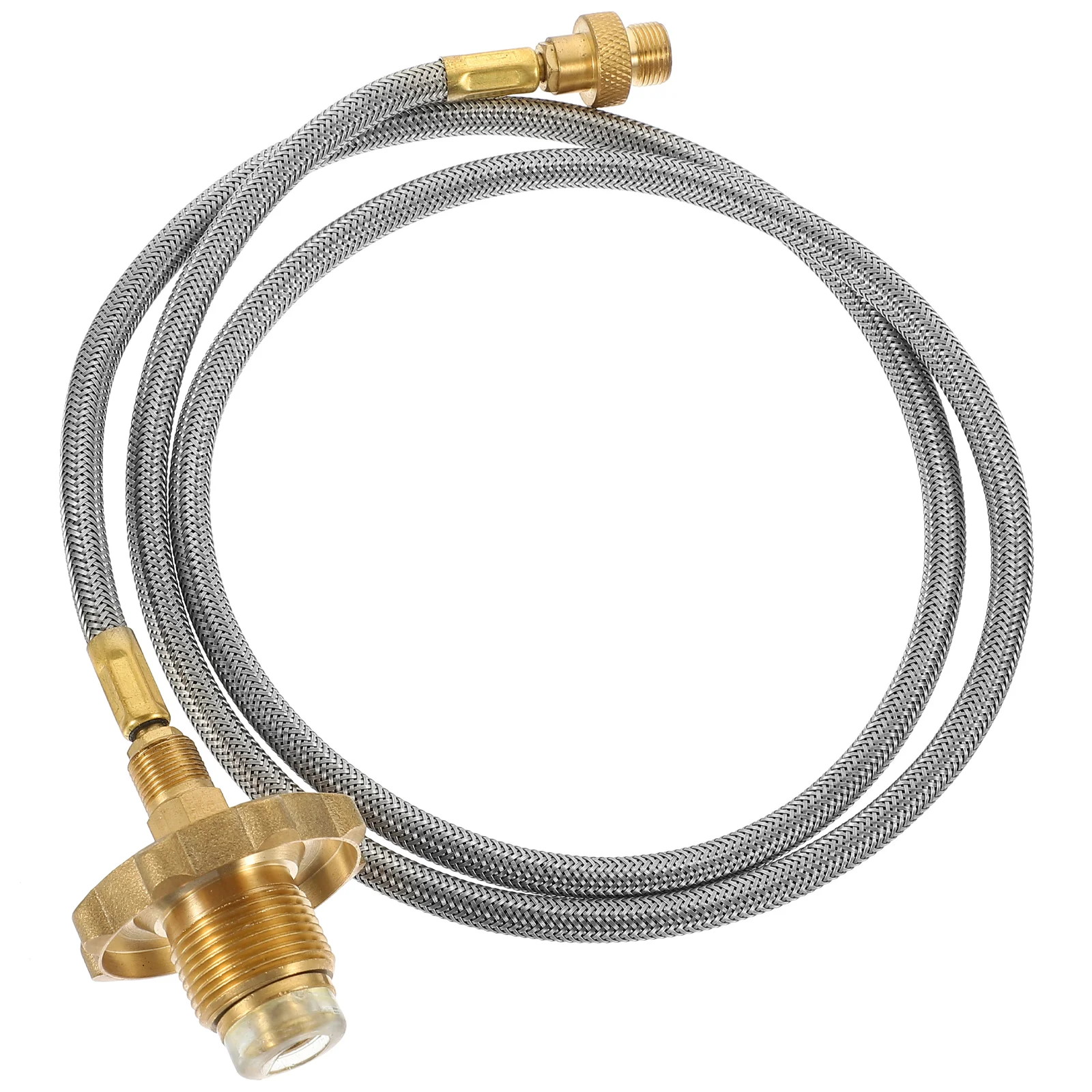 Propane Tank Tube Tanks 20 Lb to 1 Adapter Hose 1lb 20lb Stainless Steel Braided Propand