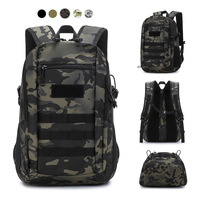 15L Tactical Daypack Waterproof Mini Backpack for Camping Hiking Fishing Hunting Outdoor Travel Survival Gear Men Women Rucksack