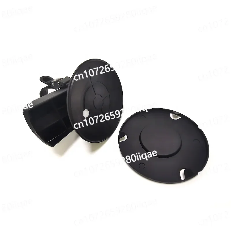 Portable GM roof and wall-mounted suction cup holder for 2 bicycle rear brackets