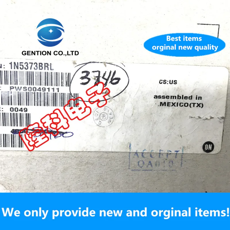 10PCS 100% New original 1N5373BRLG high power voltage regulator diode +68V 5W original imported 1N5373B