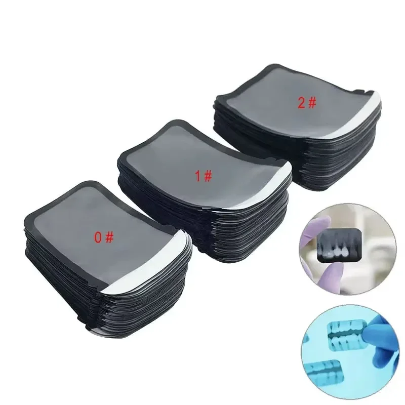 1000Pcs Size 0/1/2 Dental Disposable Digital X-Ray Scan Barrier Envelope Protective Cover Bags for Phosphor Plate