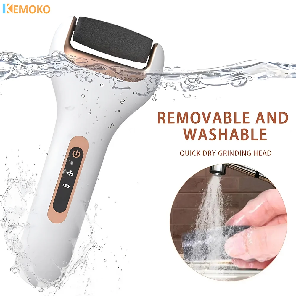 

Electric Foot File Grinder Waterproof Foots Beauty Device Pedicure Machine Rechargeable Remove Body's Dead Skin Pedicure Tool