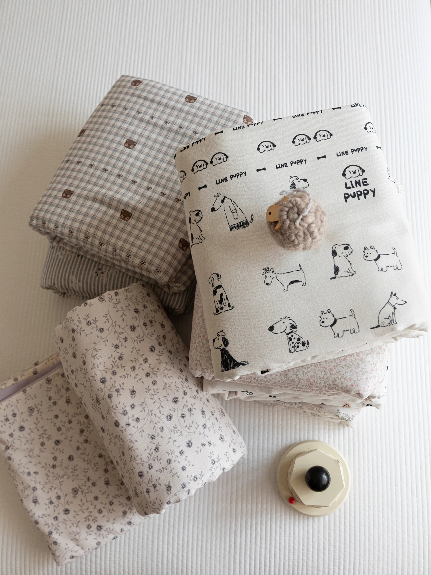 

New Naked Sleep Pure Cotton Digital Printing Brushed Bedding Cover Single Piece 200x230cm Student Dormitory Quilt Cover