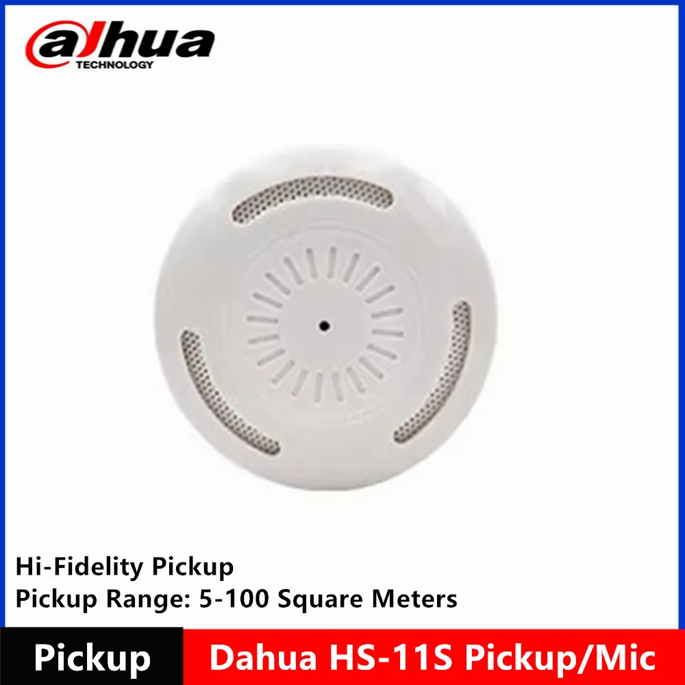 Dahua HS-11S Hi-fidelity Audio Pickup Microphone for Dahua & Hikvision Camera audio interface