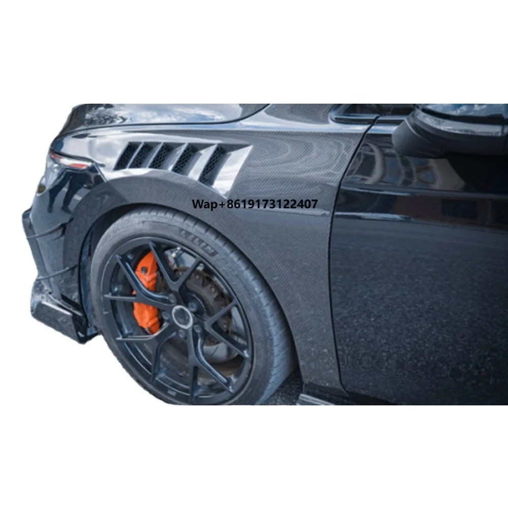 

CM Style Real Carbon Fiber Front Fenders Fit for VWG Golf R MK8 GT-I 19-22 High Quality Fitment