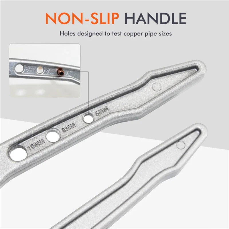 AA19 180 °   Rohrbieger 3In1 Manuelles Rohrbiegewerkzeug für Kupferrohr/Aluminiumrohr/dünnes Edelstahlrohr