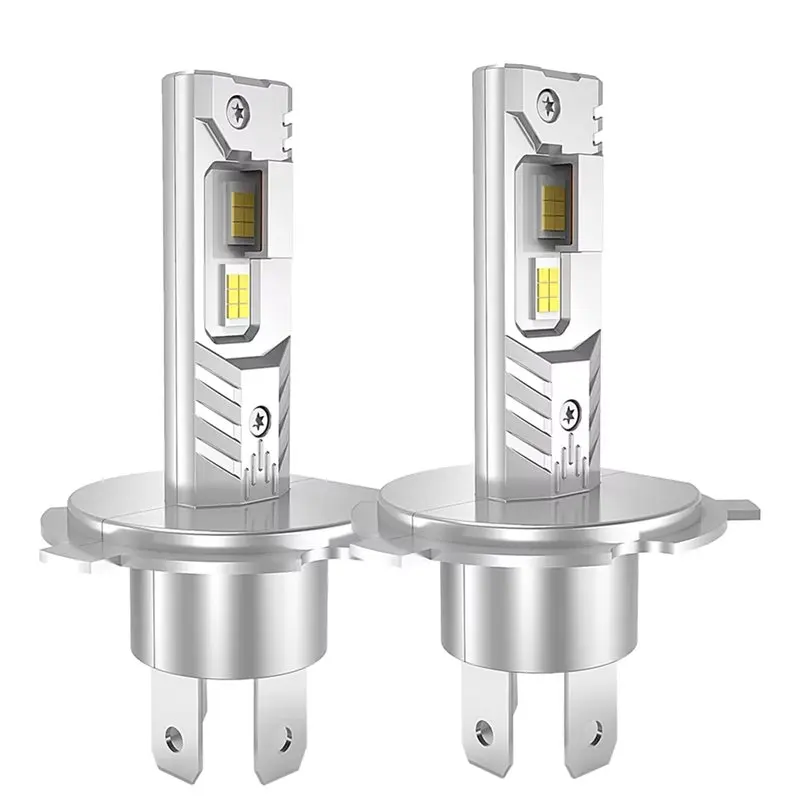 2Pcs H4 LED Lights For Direct Insertion Car Headlight Bulb Mini Auto Lamp Bright Spotlights Headlamp 4500LM 6000K-X59A