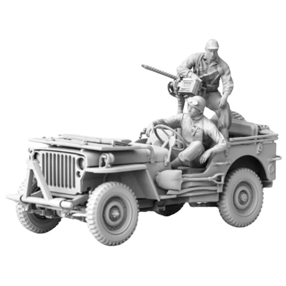 1/35 Resin Figure Unpainted Model Kit, military theme U.S. Army Soldier, unassembled and unpainted GK