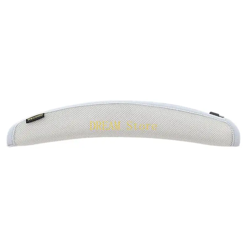 Fold-Friendly Headphone Top Band Guard Cover with a Fabric Contact Layer, Removable Construction, and Support for Normal Storage
