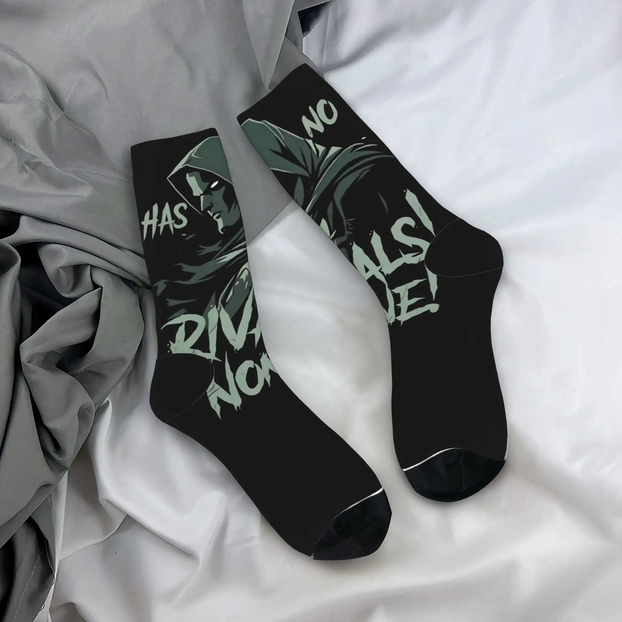 Dr Dooms Stockings  Graphic Fashion Socks Winter Non Slip Socks Men's Climbing Comfortable Socks
