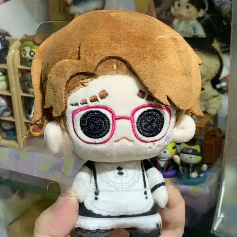 Game Identity V Cosplay Lucky Guy Deduction Substitute Adorable 10cm Backpack Key Chain Printed Body Pendant Plush Keychain Gift view 2