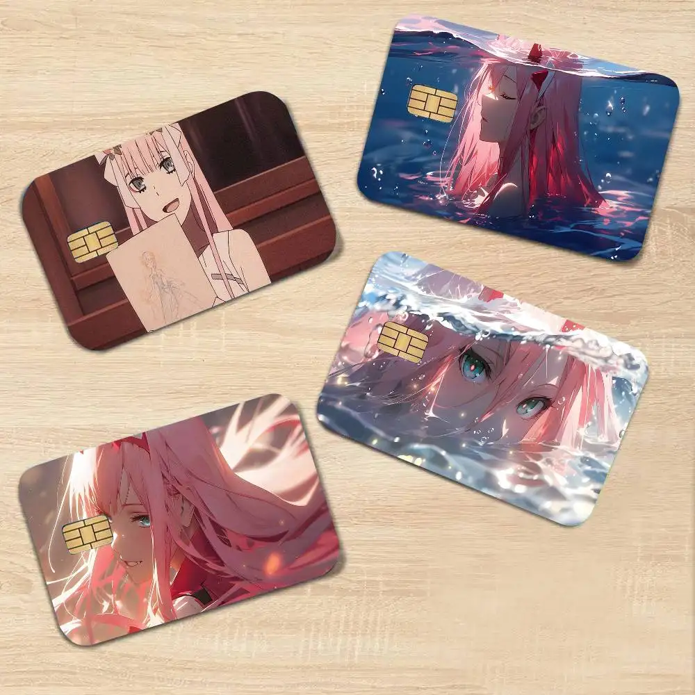 ZERO TWO Art Print Credit Card Skin Waterproof PVC Bank Card Decal