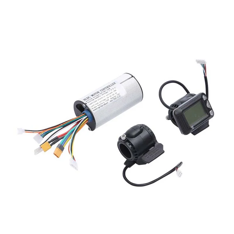 

B93B-24V36V48V6 Tube 250W DC Brushless Sine Wave Electric Scooter Controller Brake Accelerator Instrument