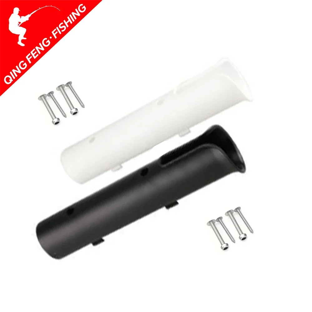 Porte-cravate de canne à pêche en plastique ABS, Portable et léger, accessoires de filature, sangle de porte-cravate Durable