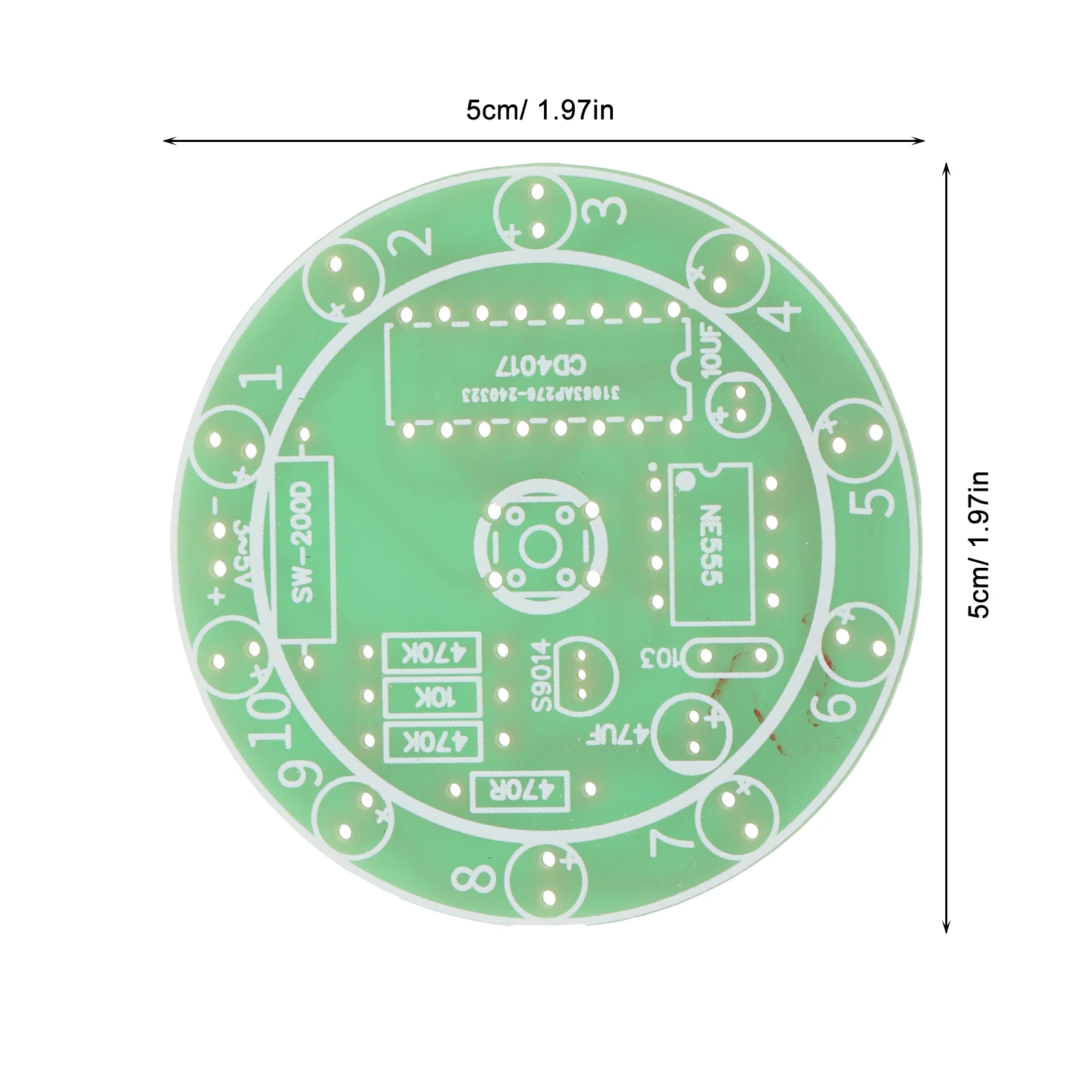 4 Sets Learning Soldering Kit Beginner Project Mini Practical DIY for Beginners Circuit Board Practice