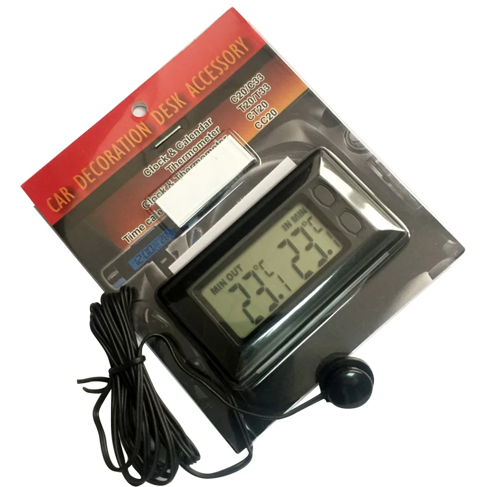 Thermomètre Digital pour Voiture | Thermomètres & Sondes