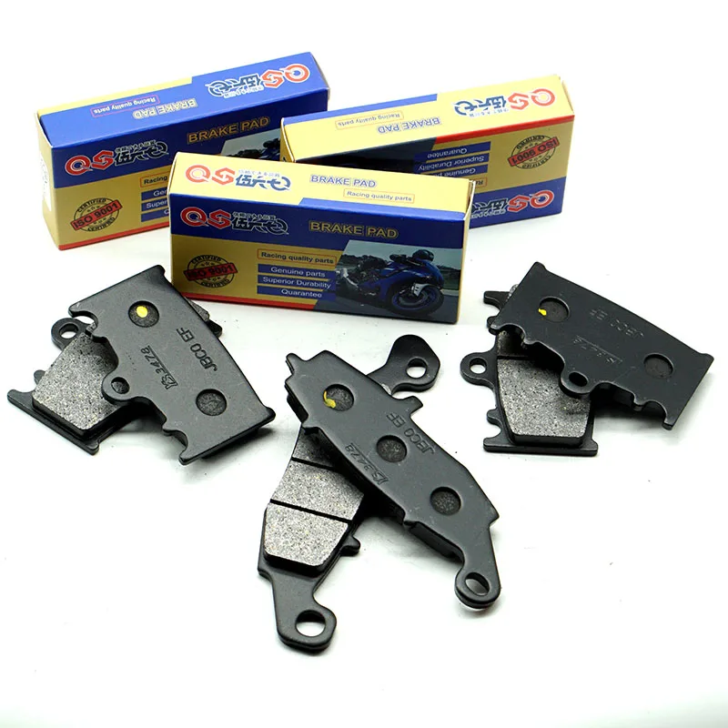 Pastillas de freno delanteras y traseras para motocicleta, para KAWASAKI VN1700 Vulcan 1700 Voyager 2009-2013 ABS 2009-2023 VN2000 Vulcan 2000 2004-2009
