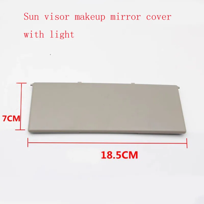 Per nissan Qashqai 2016-2021 copertura dello specchio per il trucco, copertura del parasole, copertura flip della lampada per il trucco, copertura del parasole
