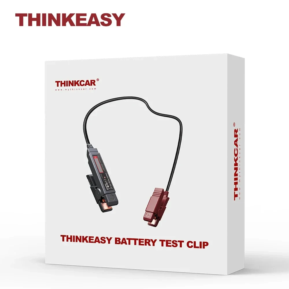 2024 NEW THINKCAR Thinkeasy Bluetooth Vehicle Battery Tester 12V 2000CCA OBD2 Auto Car Diagnostic Tools For IOS/Andriod