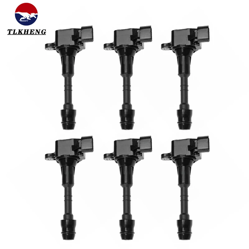 

6PCS Ignition Coil 22448-8J115 For Infiniti I35 QX4 Suzuki Equator Nissan Frontier Pathfinder Altima Maxima Murano Quest Xterra