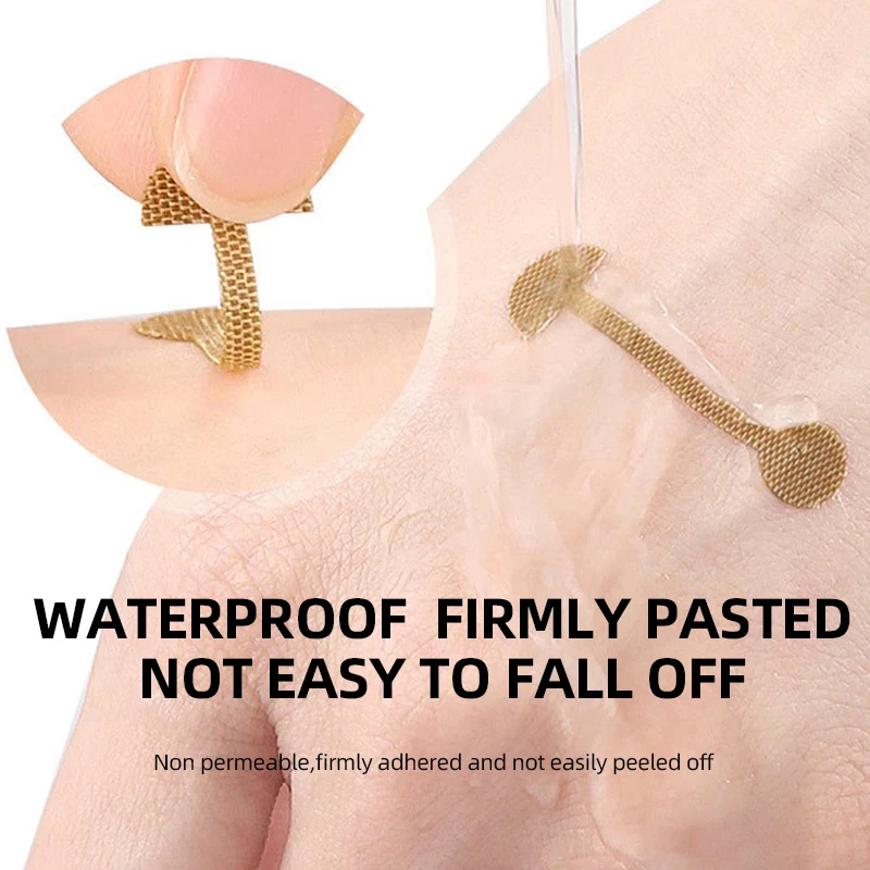 

20-200 шт., пластырь для контура носа с гантелями, корректирующий пластырь для носа, одноразовые телесные тонкие полоски для носа, узкие красивые наклейки для носа