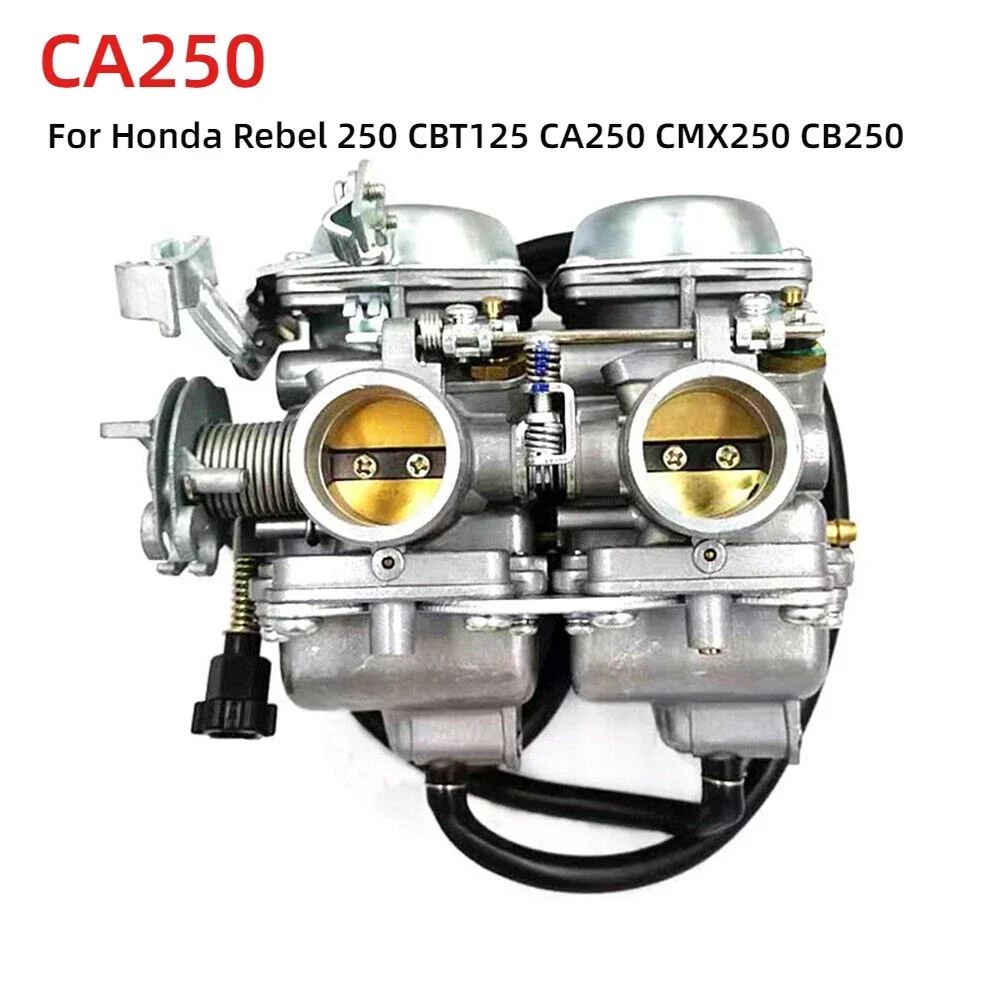 

Motorcycle Accessories Racing Competition Moto Carb Twin Cylinder Carburetor for Honda Rebel 250 CBT125 CA250 CMX250 CB250 Carbu