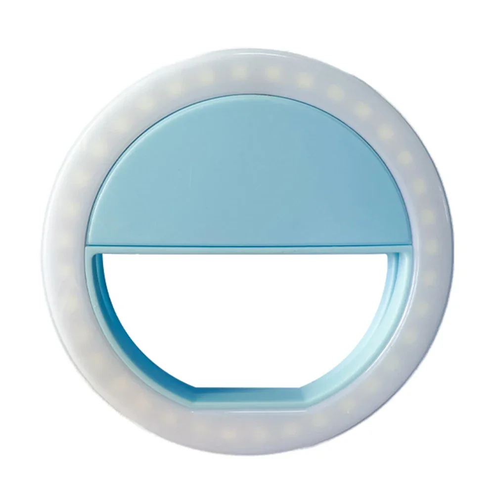 Enhance Beauty With Portable LED Self Timer Ring Light Bright Skin Three Stage Brightness Adjustment Easy To Use
